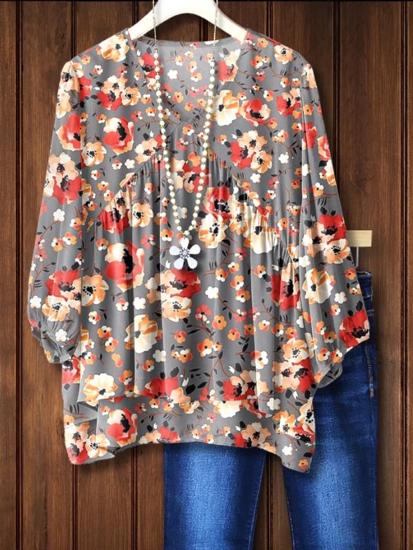 Take Another Chance Floral Print Top