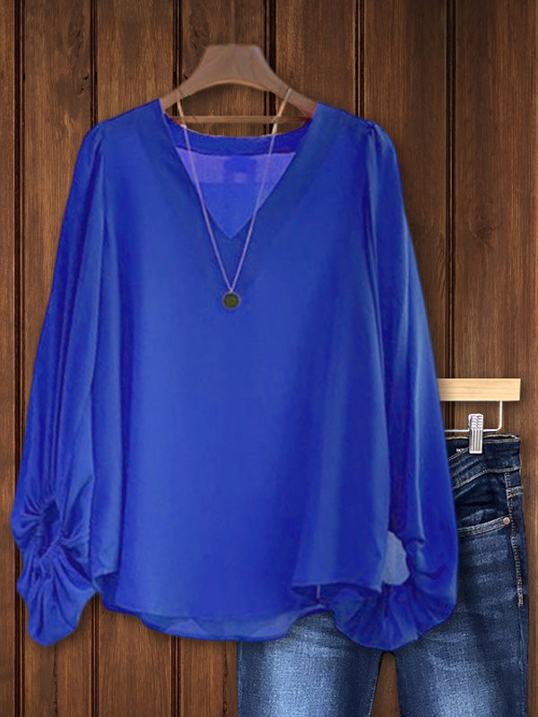 Women's blouse | Balloon Sleeve Loose Top |thelvyboutique – Southern ...
